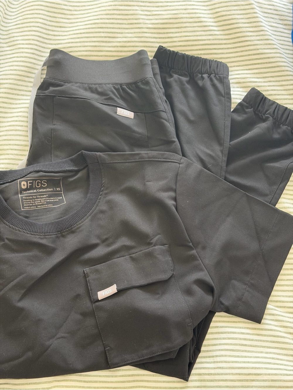 FIGS XS Cabral Top Jogger Pants Set